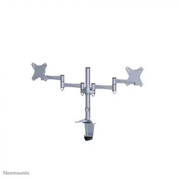 Neomounts FPMA-D1330DSILVER monitorihoidik 10-27 tolli, Klamber/tagakinnitus, 9 kg, 25.4 cm (10 tolli), 68.6 cm (27 tolli), 100 x 100 mm, Hõbedane