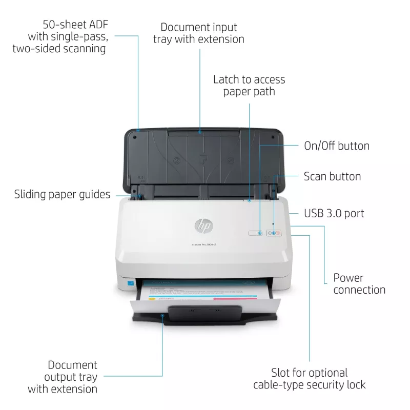 HP Scanjet Pro 2000 s2 lehtskanner