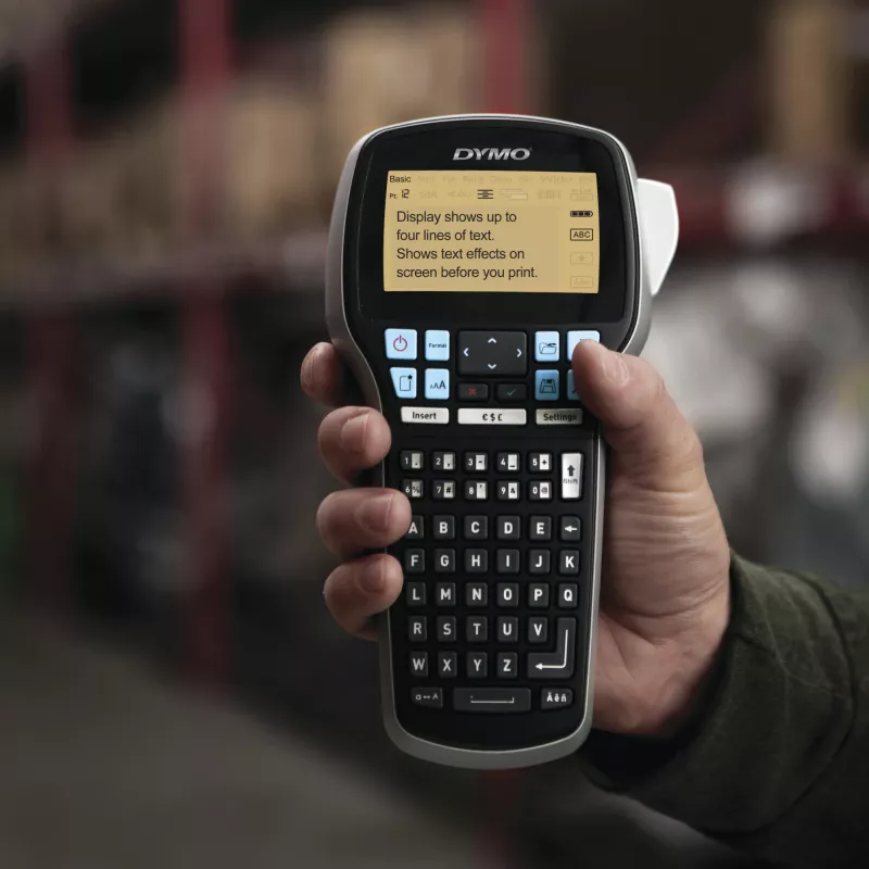 DYMO LabelManager 420P sildimasin | Suure jõudlusega laetav kaasaskantav sildiprinter | Arvutiühendus | Vöötkoodide, logode ja graafika printimine
