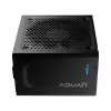 FSP ADVAN GM 850W toiteplokk ATX ATX3.1 Must, 850 W, 100–240 V, 5,5 A, Aktiivne, 100 W, 850 W