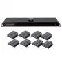 Techly HDMI 1x8 jaotur-pikendaja üle CAT6/6a/7 50m IR tagasisuunaga IDATA EX-HL81TY