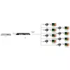Techly HDMI 1x8 jaotur-pikendaja üle CAT6/6a/7 50m IR tagasisuunaga IDATA EX-HL81TY