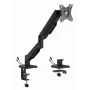 Lauamonitori kinnitus Gembird MA-DA1U-01 kuni 32-tollistele (81,3 cm) ekraanidele, max 9 kg, VESA 75x75–100x100, must