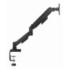 Lauamonitori kinnitus Gembird MA-DA1U-01 kuni 32-tollistele (81,3 cm) ekraanidele, max 9 kg, VESA 75x75–100x100, must