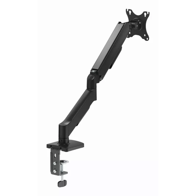 Lauamonitori kinnitus Gembird MA-DA1U-01 kuni 32-tollistele (81,3 cm) ekraanidele, max 9 kg, VESA 75x75–100x100, must