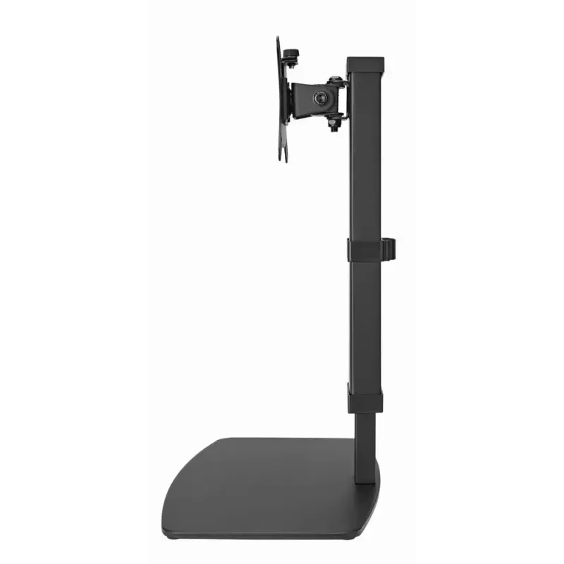 Monitor desk stand GEMBIRD MS-D1ST-02 — height-adjustable full-motion for 17–32 inch screens, max 8 kg, VESA 75x75–100x100, Must