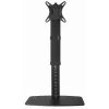 Monitor desk stand GEMBIRD MS-D1ST-02 — height-adjustable full-motion for 17–32 inch screens, max 8 kg, VESA 75x75–100x100, Must