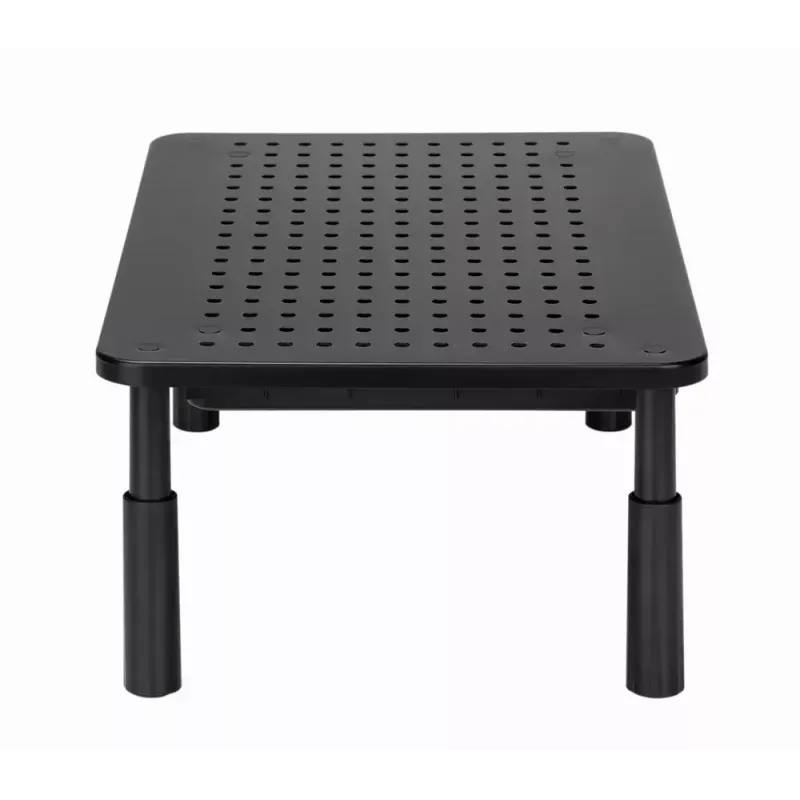 Monitorialus GEMBIRD MS-TABLE-D-01 — kõrgusega reguleeritav lauatõstuk 1 sahtliga, teras, 140 mm kõrgus, toetab 1 ekraani, 20 kg kandevõime