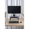 Monitorialus GEMBIRD MS-TABLE-D-01 — kõrgusega reguleeritav lauatõstuk 1 sahtliga, teras, 140 mm kõrgus, toetab 1 ekraani, 20 kg kandevõime