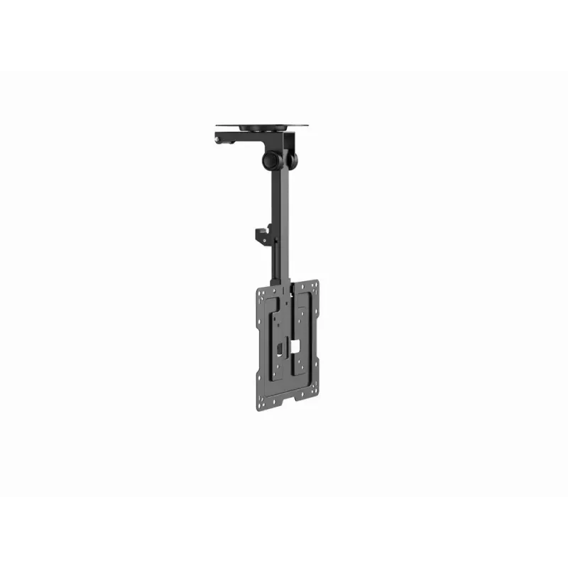 Laekinnitusega TV kinnitus GEMBIRD CM-55ST-01 — täisliigutusega laekinnitus 23–55-tollistele (75x75–400x400 VESA), max 20 kg, must