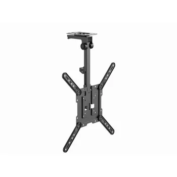 Laekinnitusega TV kinnitus GEMBIRD CM-55ST-01 — täisliigutusega laekinnitus 23–55-tollistele (75x75–400x400 VESA), max 20 kg, must