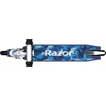Tõukeratas Razor Model A Shark Camo — kokkupandav kerge tõukeratas lastele ja teismelistele, 2 ratast, reguleeritav juhtraud, max koormus 65 kg