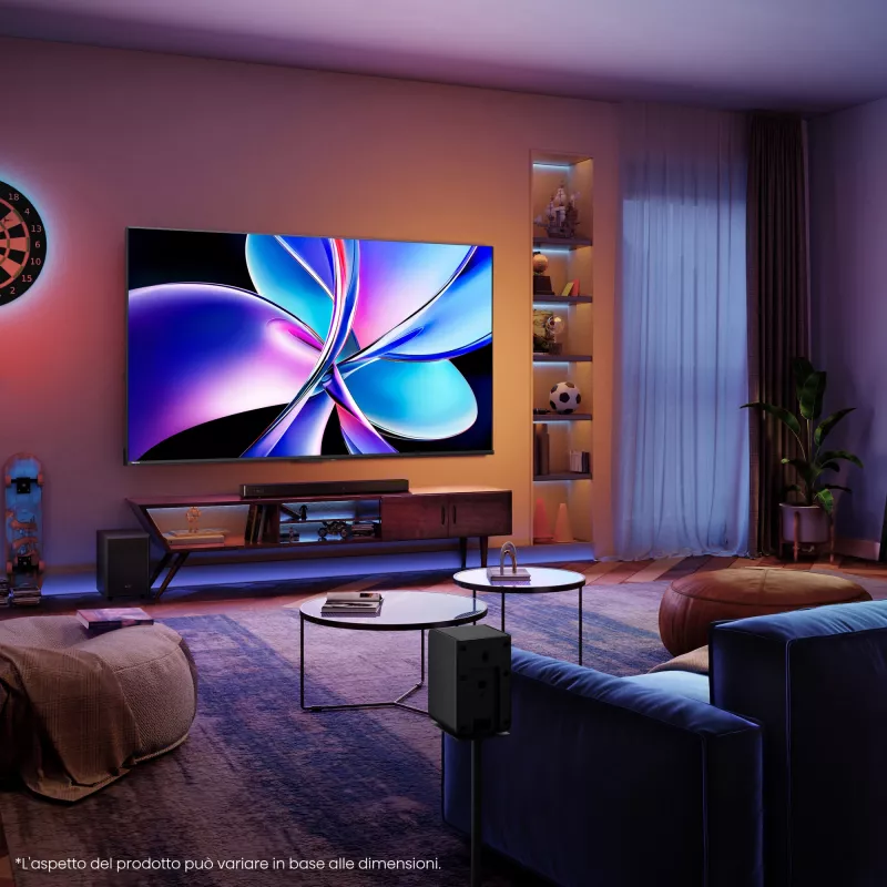 Hisense E7Q PRO 50E7Q PRO 127 cm (50 tolli) 4K Ultra HD Smart TV Wi-Fi Must