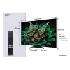 TCL 65C7K TV 165,1 cm (65 tolli) 4K Ultra HD Smart TV Wi-Fi Metallic 2600 cd/m²