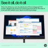 HP E-Series E22 G5 FHD Monitor, 54,6 cm (21,5 tolli), 1920 x 1080 pikslit, Full HD, LCD, 5 ms, must, hõbedane