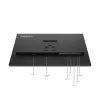 Monitor Lenovo ThinkVision T27-40 27 tolli Full HD IPS LED 1920x1080, 300 cd/m², 120 Hz, USB-hub, VESA