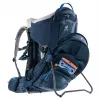 Beebikandur seljakott DEUTER Kid Comfort polüamiidist sinine, max koormus 22 kg, kaal 3.23 kg, mõõtmed 72×43×34 cm