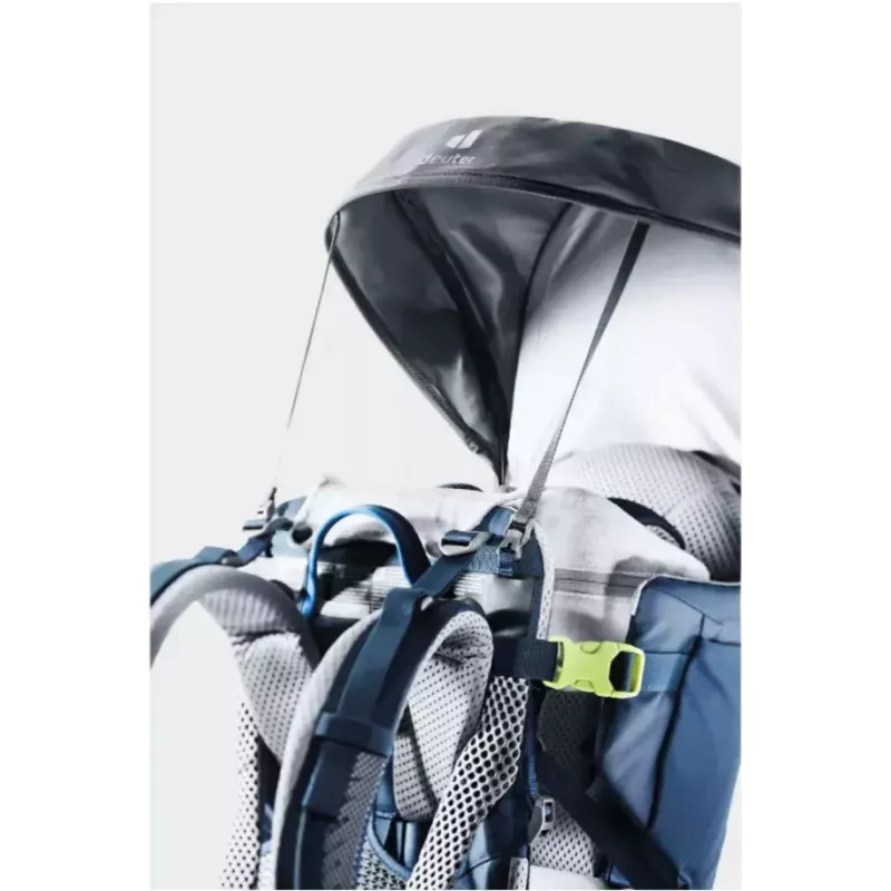 Beebikandur seljakott DEUTER Kid Comfort polüamiidist sinine, max koormus 22 kg, kaal 3.23 kg, mõõtmed 72×43×34 cm