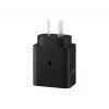 Sein laadija Samsung EP-T4511 45W USB‑C PD 3.0, 100–240V, must, nutitelefonile ja tahvelarvutile