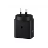 Sein laadija Samsung EP-T4511 45W USB‑C PD 3.0, 100–240V, must, nutitelefonile ja tahvelarvutile