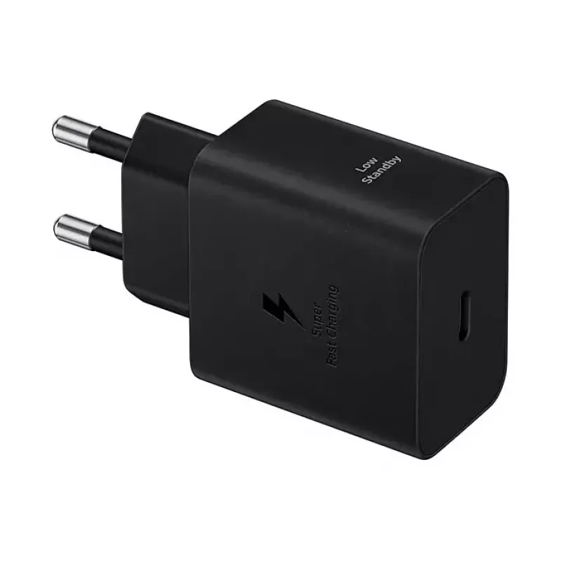 Sein laadija Samsung EP-T4511 45W USB‑C PD 3.0, 100–240V, must, nutitelefonile ja tahvelarvutile