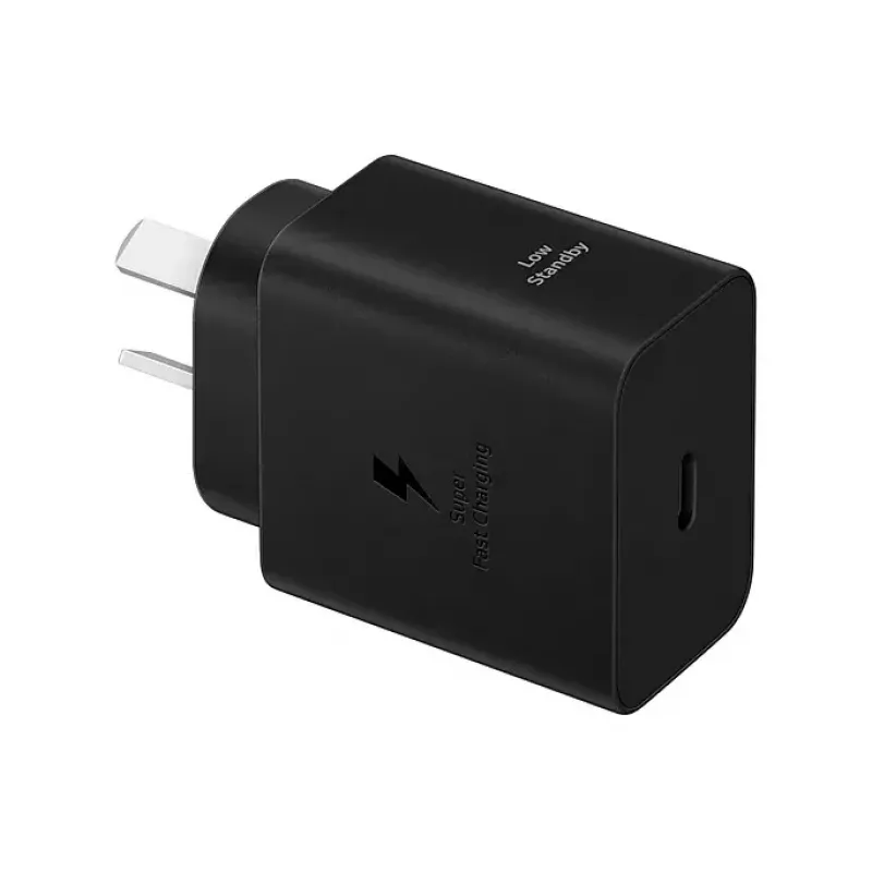 Sein laadija Samsung EP-T4511 45W USB‑C PD 3.0, 100–240V, must, nutitelefonile ja tahvelarvutile
