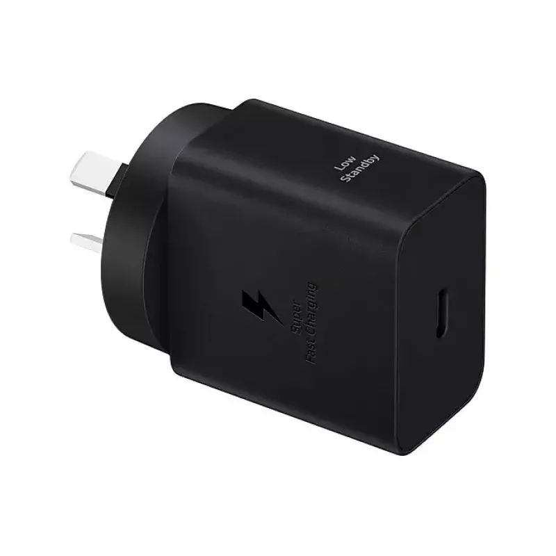 Sein laadija Samsung EP-T4511 45W USB‑C PD 3.0, 100–240V, must, nutitelefonile ja tahvelarvutile