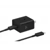 Sein laadija Samsung EP-T4511 45W USB‑C PD 3.0, 100–240V, must, nutitelefonile ja tahvelarvutile