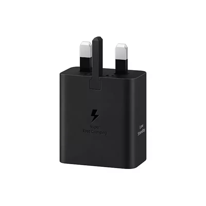 Sein laadija Samsung EP-T4511 45W USB‑C PD 3.0, 100–240V, must, nutitelefonile ja tahvelarvutile