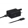 Sein laadija Samsung EP-T4511 45W USB‑C PD 3.0, 100–240V, must, nutitelefonile ja tahvelarvutile
