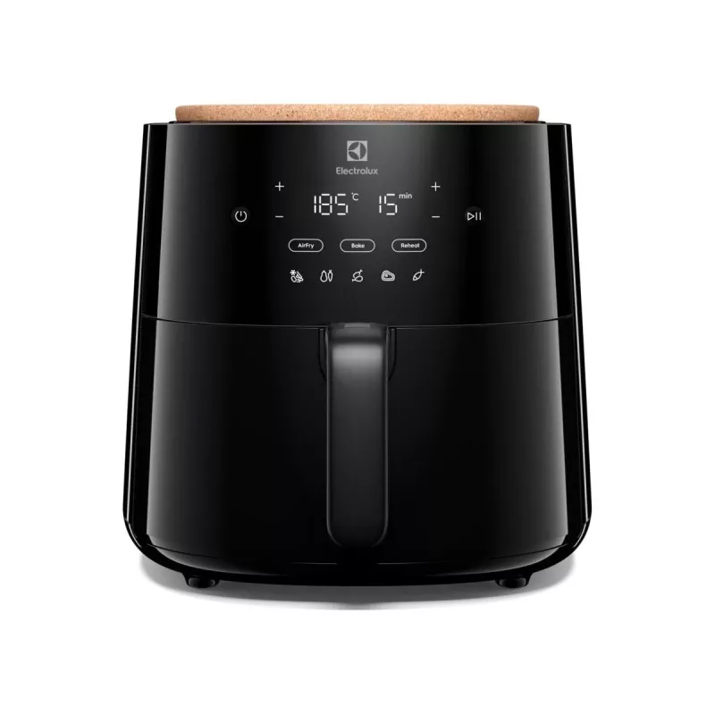 Kuumaõhufritüür Electrolux EAF5B — 5 L, 1500 W, kuni 200 °C, 8 programmi, puutetundlik juhtimine, LED-ekraan