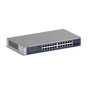 NETGEAR GS724Tv6 hallatav L2+/L3 Gigabit Ethernet (10/100/1000) 1U sinine, hall