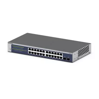 NETGEAR GS724Tv6 hallatav L2+/L3 Gigabit Ethernet (10/100/1000) 1U sinine, hall