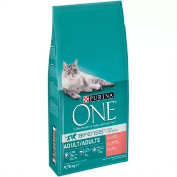 Purina ONE Adult kuivtoit kassidele lõhega, 9,75 kg