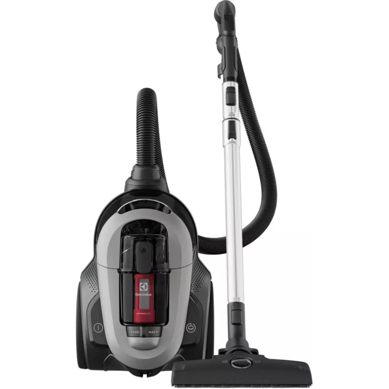 Tolmuimeja Electrolux EL61A4UG, kotiotsikuta kuivtolmuimeja, 700 W max, 170 W imemisvõimsus, 9 m kaabel, 12 m tegevusraadius, hall