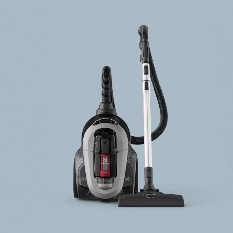 Tolmuimeja Electrolux EL61A4UG, kotiotsikuta kuivtolmuimeja, 700 W max, 170 W imemisvõimsus, 9 m kaabel, 12 m tegevusraadius, hall