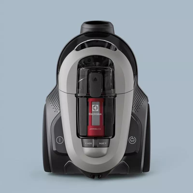 Tolmuimeja Electrolux EL61A4UG, kotiotsikuta kuivtolmuimeja, 700 W max, 170 W imemisvõimsus, 9 m kaabel, 12 m tegevusraadius, hall