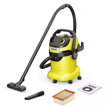 Märg- ja kuivtolmuimeja Karcher WD 5 V-25/5/22, 25 L, 1100 W, 5 m kaabel, 2,2 m voolik