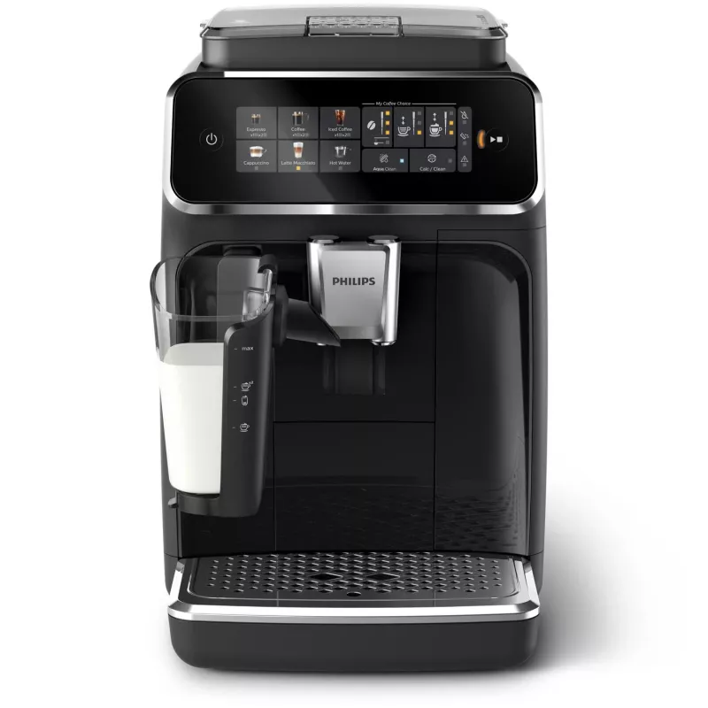 Espressomasin Philips EP3341/50 täisautomaatne, 1,8 L veepaak, 275 g oanõu, 0,26 L piimapaak, 15 baari, keraamiline veski