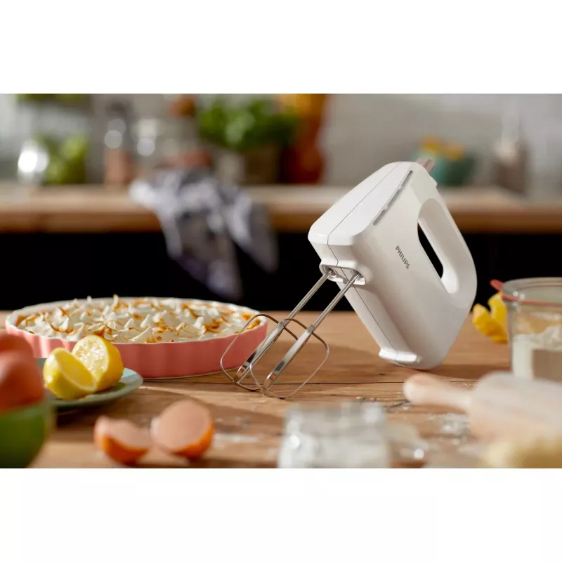 Philips 3000 seeria Daily Collection mikser 300 W, Käsimikser, Sõtkumine, Vahustamine, 1,2 m, 1150 p/min, Pöörlev, 83 dB