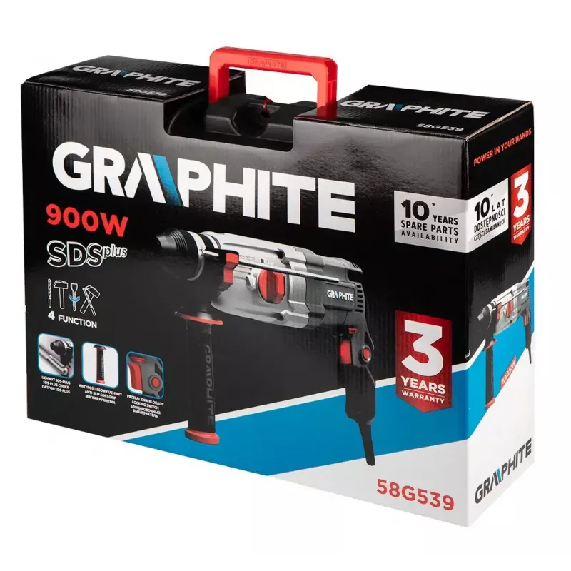 Lööktrell GRAPHITE 58G539 — üheosaline, kompaktne disain