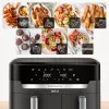 Tefal Easy Fry Dual XXL EY942HE0 fritüür Dual 11 L eraldiseisev 2020 W kuumaõhu fritüür Hall