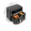 Tefal Easy Fry Dual XXL EY942HE0 fritüür Dual 11 L eraldiseisev 2020 W kuumaõhu fritüür Hall