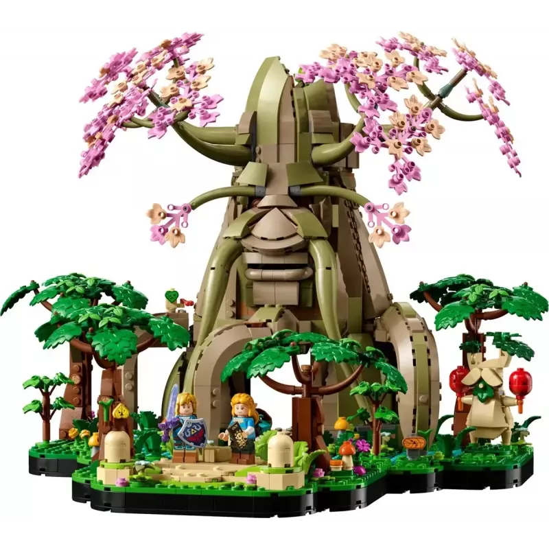 LEGO komplekt The Legend of Zelda Great Deku Tree 2-in-1 (77092) — 2500 detaili, 4 minifiguuri, 330 mm kõrgus