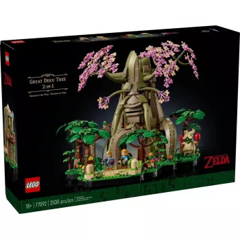 LEGO komplekt The Legend of Zelda Great Deku Tree 2-in-1 (77092) — 2500 detaili, 4 minifiguuri, 330 mm kõrgus