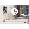Samsung VS20B75AGR1 2-in-1 stick vacuum aku Dry Bagless 550 W Must, Mint colour