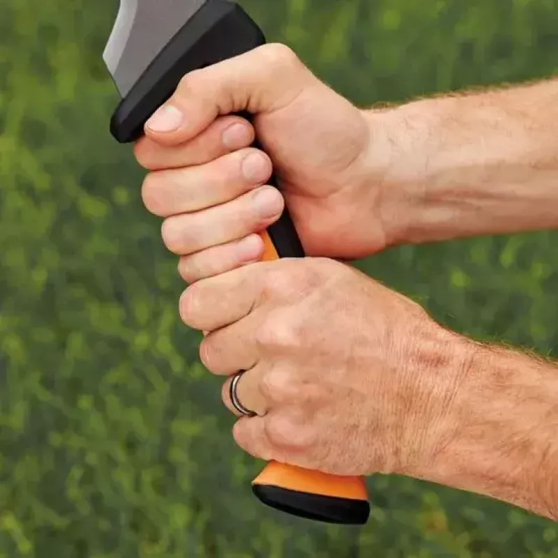 Aiamatšeete Fiskars 1051236 roostevaba teras oranž käepide