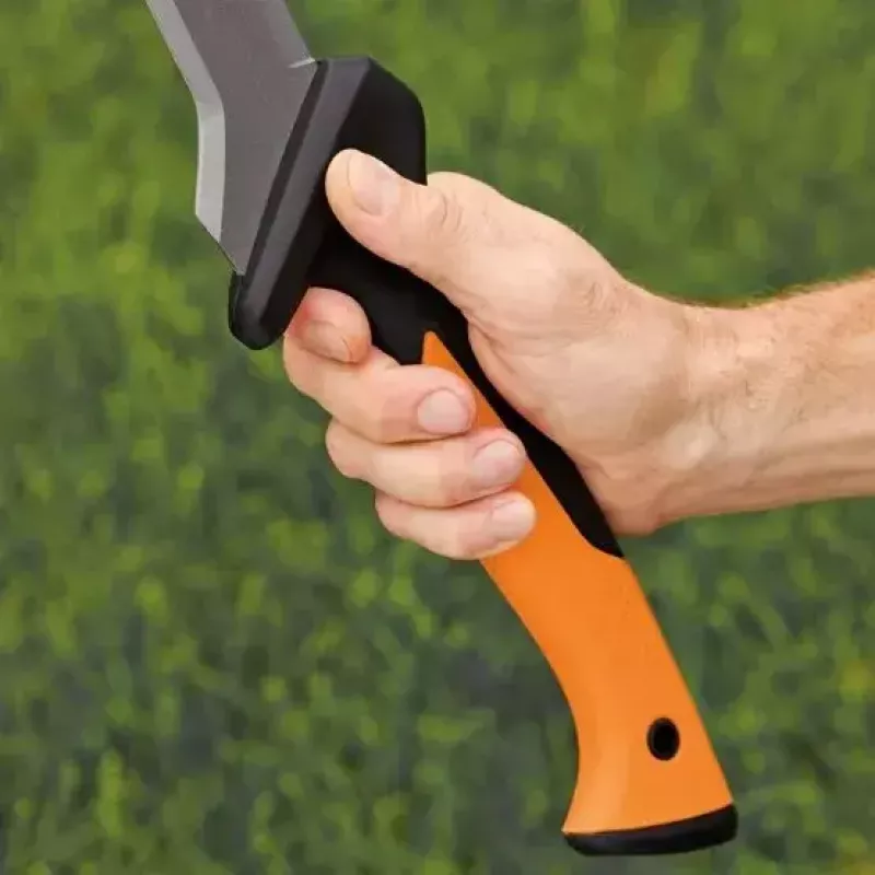 Aiamatšeete Fiskars 1051236 roostevaba teras oranž käepide