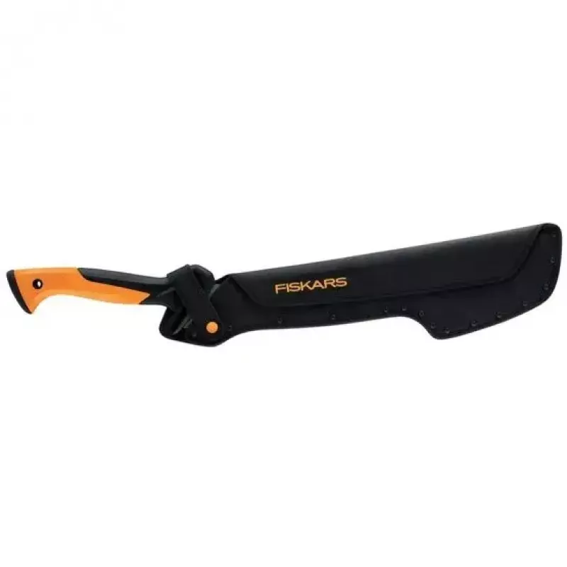 Aiamatšeete Fiskars 1051236 roostevaba teras oranž käepide