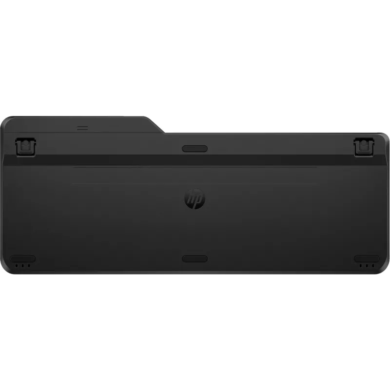 Juhtmevaba klaviatuur HP 475 Dual-Mode — täissuuruses QWERTY, RF + Bluetooth 5.3, numbriklahvistik, must, 376×153×19 mm